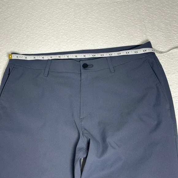 Public Rec Pants 33x30 Gray Dealmaker Chino Performance Stretch Golf Workday